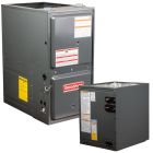 Goodman 2.5 Ton 96% AFUE 100000 BTU Furnace and Coil System - Downflow - R32 - CAPTA3026C3 / GD9S961005CN