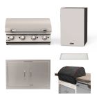 Bull 30-Inch Commercial Griddle Built-In & Outdoor Kitchen Package - 92008/92009