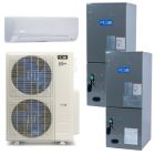 48000 BTU ACiQ Extreme Series 21.7 SEER2 Tri Central Zoned Mini Split Heat Pump System - R454B - 12 + 18 + 18 - ACIQ-48Z-HH-M6C / ACIQ-12W-HH-MD / ACIQ-18AHB-HH-MB-2