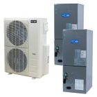 48000 BTU ACiQ Standard Series 20.4 SEER2 Dual Central Zoned Mini Split Heat Pump System - R454B - 18 + 30 - ES-48Z-M6C / ACIQ-18AHB-HH-MB / ACIQ-30AHB-HH-MB