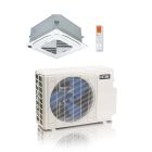 24,000 BTU ACiQ Standard 22 SEER2 Single Zone Ceiling Cassette Mini Split Heat Pump System - R454B | 230V
