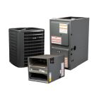 2 Ton 15.2 SEER2 96% AFUE 60000 BTU Gas Furnace and R32 Air Conditioner System - Horizontal - AQ-GLXS5BA2410 / AQ-CHPTA3026B3 / AQ-GD9T960603BN
