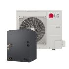 LG 1.5 Ton 15.2 SEER2 High Efficiency Heat Pump with 17.5" Multi-Positional Cased Coil | Inverter | LGRED Series - R32