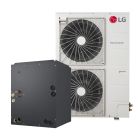 LG 3 Ton 15.2 SEER2 High Efficiency Heat Pump with 17.5" Multi-Positional Cased Coil | Inverter - R32