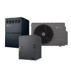 LG 1.5 Ton 15 SEER2 80% AFUE 40,000 BTU Gas Furnace & Heat Pump System - R32 Inverter Multi-Positional
