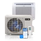 12,000 BTU ACiQ Standard 24.6 SEER2 Single Zone Floor Mount Mini Split Heat Pump System - R454B | 230V