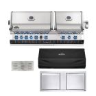 Napoleon Prestige PRO 44-Inch 6-Burner Built-In Gas Grill & Outdoor Kitchen Package - BIPRO825RBI