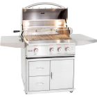 Blaze Professional 34-Inch 3-Burner Freestanding Gas Grill With Rear Infrared Burner - BLZ-3PRO / BLZ-3PRO-CART