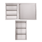 Buck Grill 39" Triple Drawer Combo / Access Door / 16" Triple Access Drawer 304 Stainless Steel Outdoor Kitchen Cabinetry Package - BO-PKG-38-25