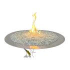 Outdoor Greatroom 24" Round Crystal Fire Plus Gas Burner Insert and Plate Kit - BP24RD-A-B