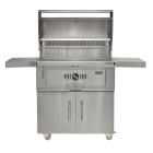 Coyote Charcoal 36-Inch Grill W/Freestanding Cart - C3CH36/C3CH36CT