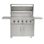 Coyote CL-Series 42-Inch 5-Burner Gas Grill W/Freestanding Cart - C3CL42-FS