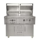 Coyote 50-Inch Hybrid Gas and Charcoal Grill W/Freestanding Cart - C3HY50-FS