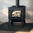 Englander Blue Ridge 300L Wood Stove with Black Door & Legs - Heats 2,100 Sq Ft - ESW0008