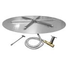 Firegear Fire Pit Burner Kit - 29 Inch Match Light Flat Pan