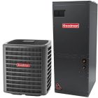 4 Ton 16.2 SEER2 Goodman Two Stage Variable Speed Air Conditioner Split System - Multi-Positional - GLXT7CA4810 / AMVT48CP1300