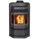 Comfortbilt HP22N-Black-SS Pellet Stove - Heats Up To 2800 Square Feet