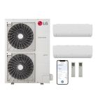 LG 48,000 BTU 2 Zone Mini Split System - KUMXB481A / KNMAB241A / KNMAB151A