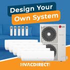 LG 5 Zone Mini Split System - Design Your Own R32