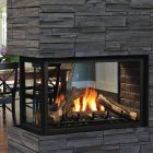 Kingsman 42" 3-Sided Direct Vent Gas Fireplace with AFUE High Heat Rating - MCVP42H