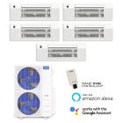55,000-BTU-MRCOOL-DIY-5th-Gen-22-SEER2-Five-Zone-Ceiling-Cassette-Mini-Split-Heat-Pump-System-R454B-|-230V-6-6-9-12-12-DIY-MULTI6-55HP-DIYCASSETTE06HP-230-2-DIYCASSETTE09HP-230-DIYCASSETTE12HP-230-2