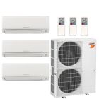 42,000 BTU Mitsubishi GX-Series Hyper Heat Mini Split | 9+9+12