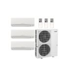 36,000  BTU Mitsubishi GX-Series 23 SEER2 Three Zone Wall Mounted Mini Split Heat Pump System