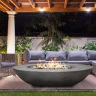 Prism Hardscapes Ovale 60" Oval Gas Fire Pit - PH-708-SM1