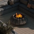 Prism Hardscapes Sunflower 37" Round Gas Fire Pit - PH-725