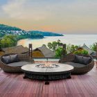 Prism Hardscapes Fuego 54" Round Gas Fire Pit - PH-FUEGO54