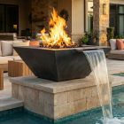 Prism Hardscapes Lombard Tall 32" Square Fire & Water Bowl - PH-445-FWBCT