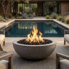Prism Hardscapes Moderno 6 39" Round Gas Fire Pit - PH-440