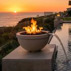 Prism Hardscapes Sorrento 33" Round Fire & Water Bowl - PH-444-FWBC