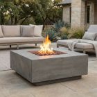 Prism Hardscapes Tavola 42" Square Gas Fire Pit - PH-427
