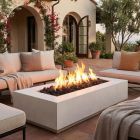 Prism Hardscapes Tavola 66" Slim Rectangular Gas Fire Pit - PH-408-8