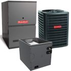 2 Ton 15.2 SEER2 80% AFUE 80,000 BTU Goodman Gas Furnace and R32 Heat Pump System - Horizontal - GLZS5BA2410 / CHPTA2426C3 / GMVC800805CN