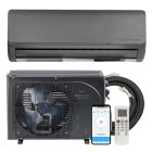 12,000 BTU 20.8 SEER Stealth Solar Single Zone Wall Mount Mini Split System - R32 | 115V