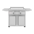 Summerset PRO Series Outdoor Stainless Steel Freestanding Gas Griddle with Cart for Propane - GRIDPRO-LP / CART-GRID30
