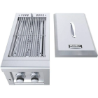13" Companion Pro Infrared Burner w/Cooking Grates & Flavorizer Rack & LED Accent Light - SUN13CPRO-LP / SUN13CPRO-NG