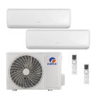 36,000 BTU Gree Livo 21 SEER2 Dual Zone Wall Mount Mini Split Heat Pump System - R32 | 230V - 18 + 24