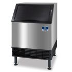 Manitowoc 26" NEO Air Cooled Undercounter Half Dice Cube Ice Machine with 90 lb. Bin - 115V, 137 lb. - UYP0140A