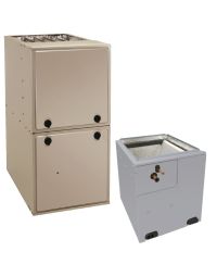 ACIQ 5 Ton 92% AFUE 100000 BTU Furnace and Coil System - Upflow/Downflow - R454B - R92MSN1002120A / EVD5X60M21A