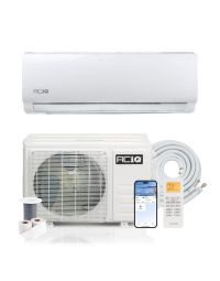 9,000 BTU ACIQ Essentials 19 SEER2 Single Zone Wall Mount Mini Split Heat Pump System - R454B | 115V - ACIQ-K09Z-HP115B / ACIQ-K09W-W-HP115B