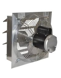 Canarm 16" Shutter Mounted Exhaust Fan Direct Drive, 2,370 CFM, 1/4 HP, 115V - AX16-2