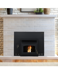 Breckwell SP22E Maverick Pellet Stove Insert with Blower - Heats 1500 Sq Ft
