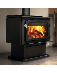 Drolet Escape 2100 Extra Large Wood Burning Stove - Heats Up To 2700 Square Feet