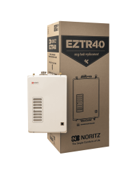 Noritz 6.6 GPM 120,000 BTU Residential Natural Gas EZTR 40 Gallon Tank Replacement Condensing Tankless Water Heater (.87 UEF) - EZTR40-NG
