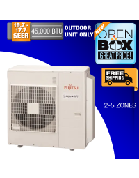 Fujitsu 45K BTU Heat Pump Multi Zone Mini Split Heat Pump, Scratch & Dent