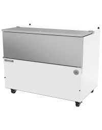 Beverage-Air 49" 1 Door Single Sided Milk Cooler, 12 Crate Capacity - SM49HC-W