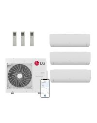 LG 30,000 BTU LGRED 3 Zone Wall Mount Mini Split System - KUMXA301A / 3-KNUAB121A